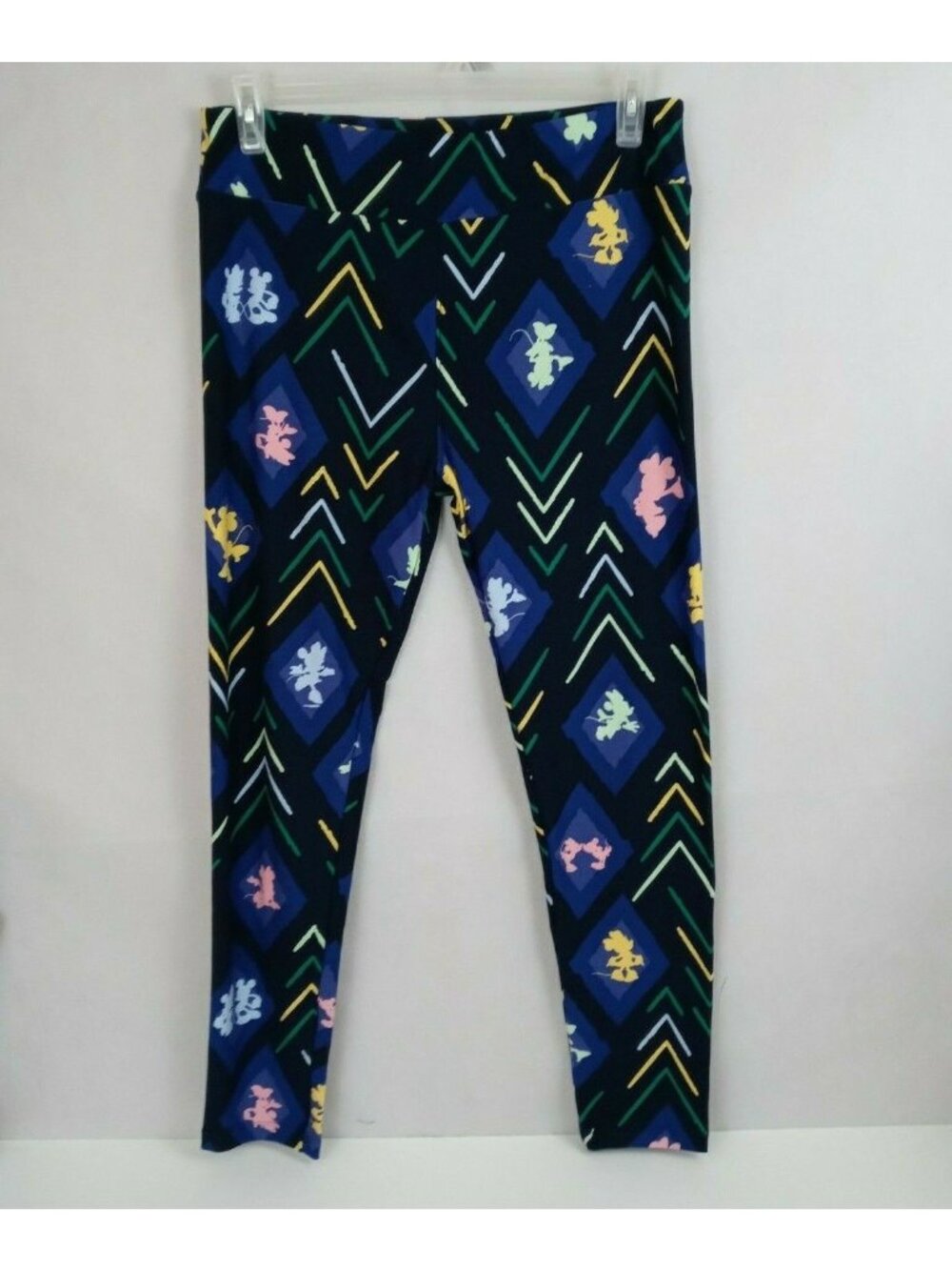 New LuLaRoe Tall & Curvy Disney Leggings With Minnie Mouse Silhouettes Design